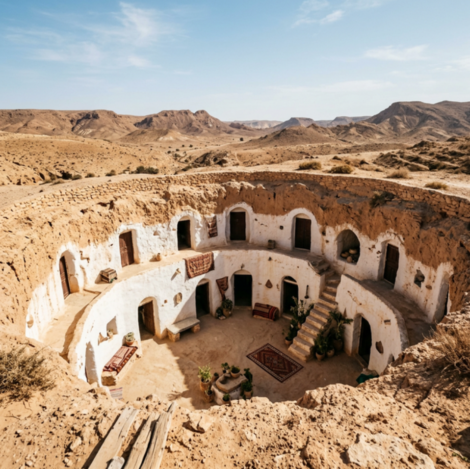 Maison troglodyte de Matmata
